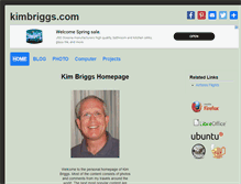 Tablet Screenshot of kimbriggs.com